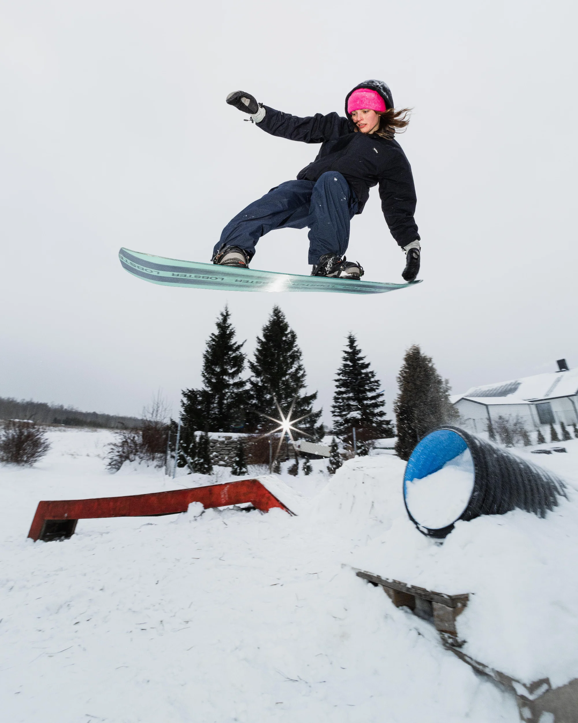 Backyard Snowboard 10