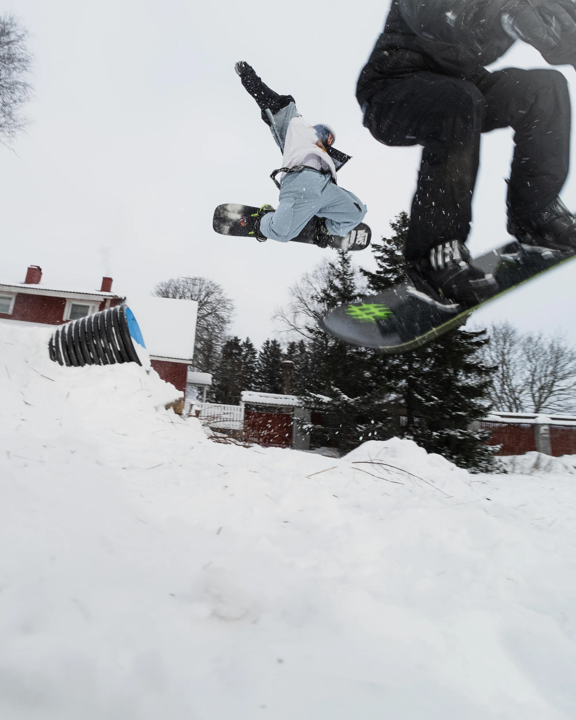 Backyard Snowboard 12