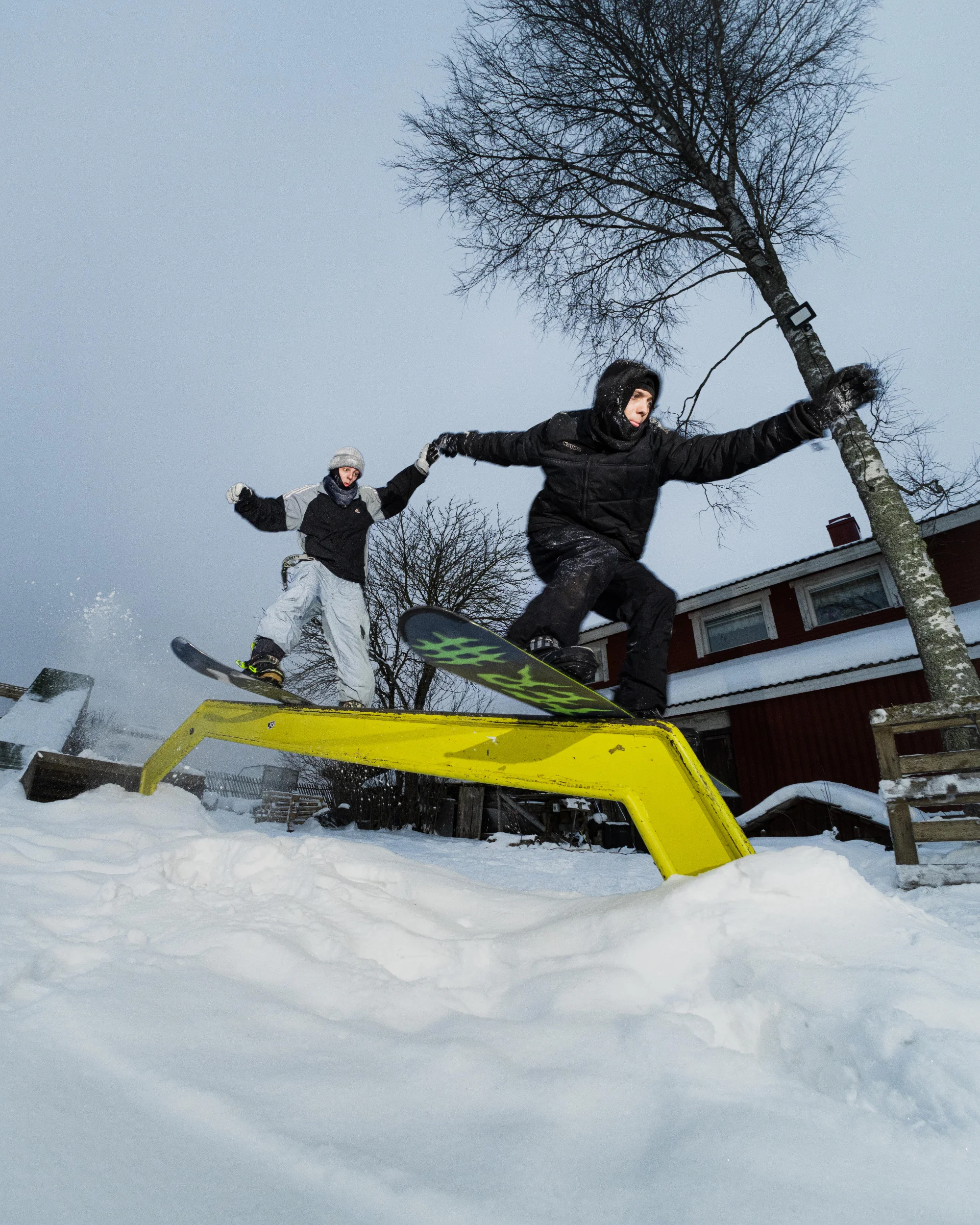 Backyard Snowboard 17