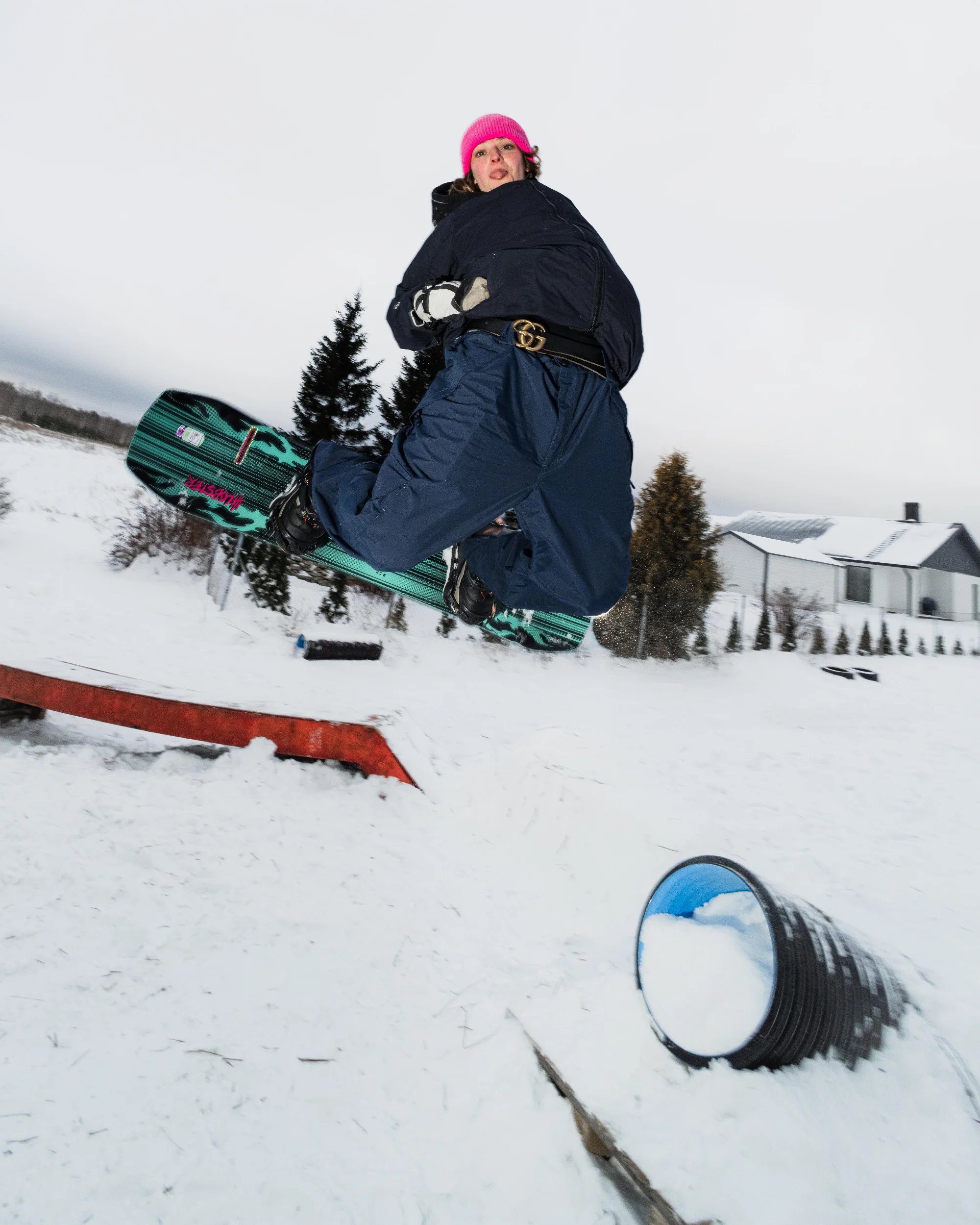 Backyard Snowboard 2