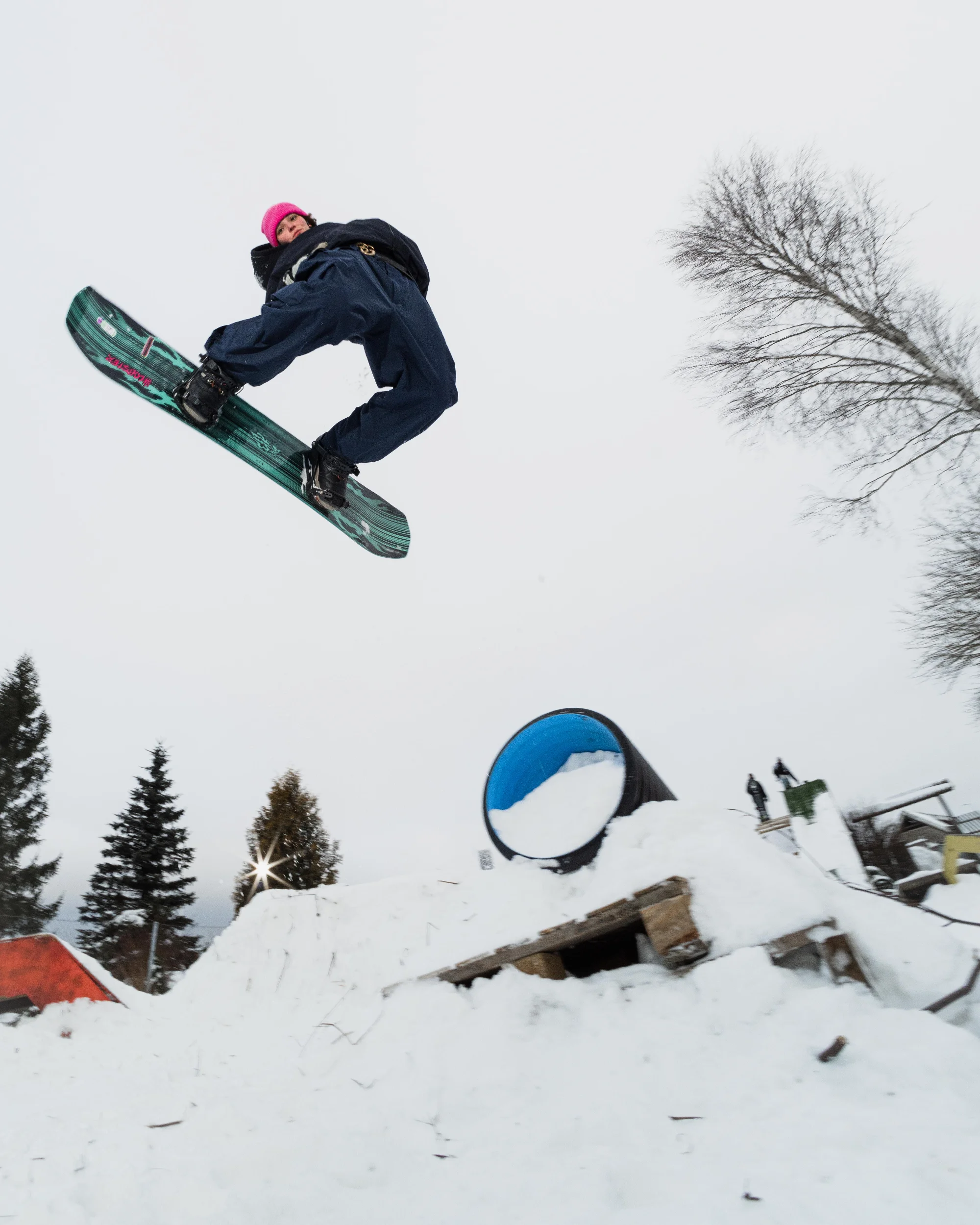 Backyard Snowboard 5