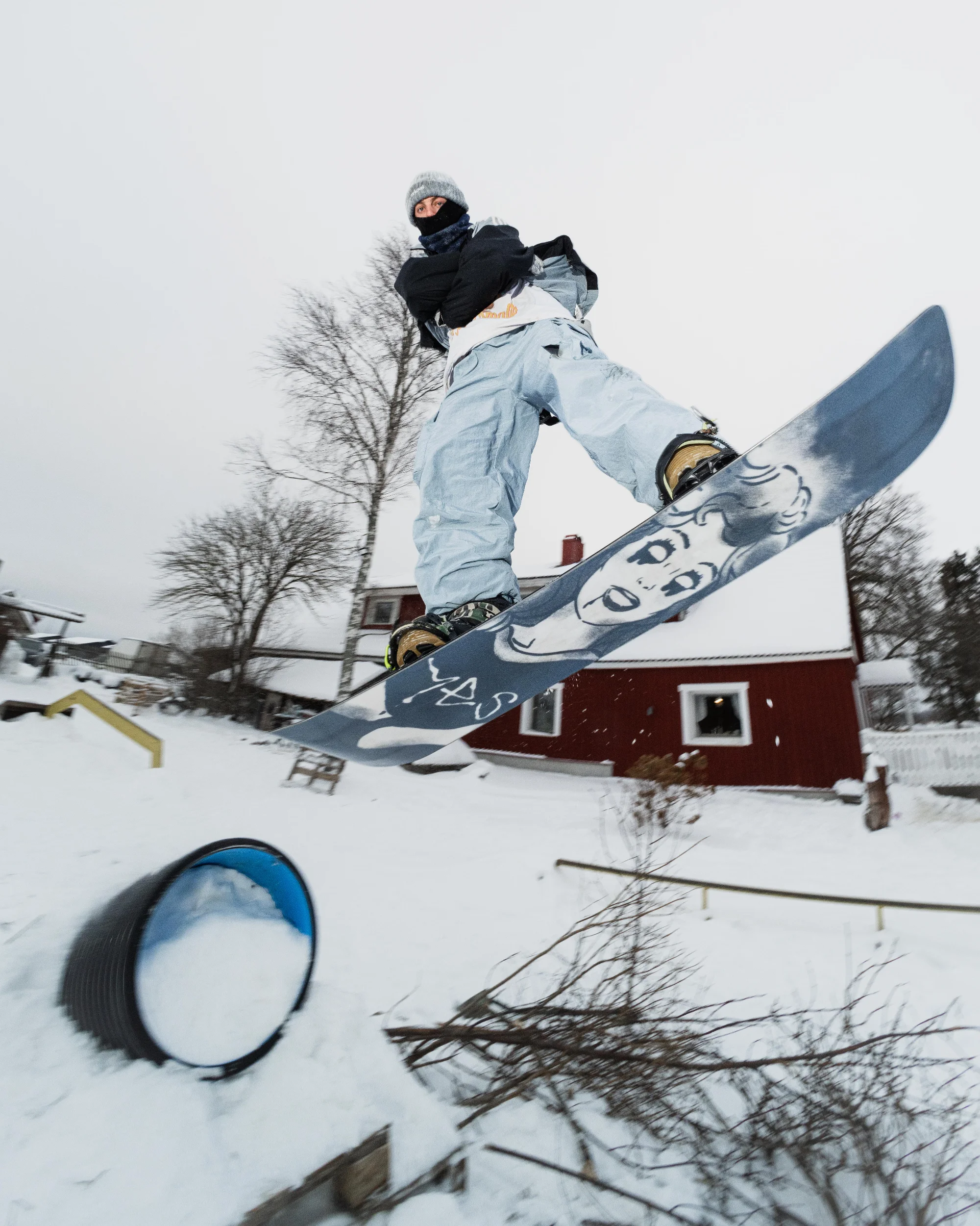 Backyard Snowboard 8