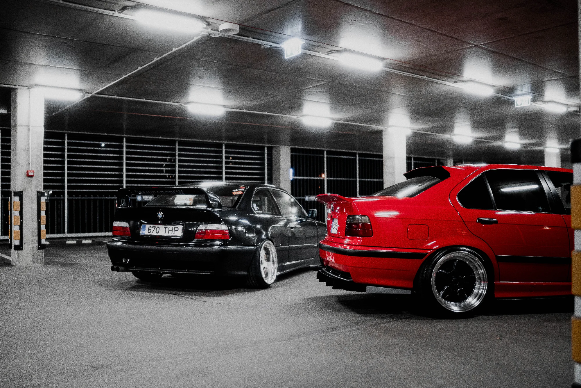 BMW E36 x stanced 12